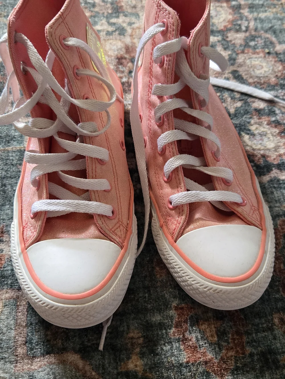 Converse Pink High-Top All Star Sneakers